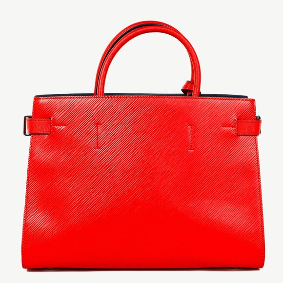 Louis Vuitton Twist Coquelicot Epi Leather Tote - Picture 4 of 16